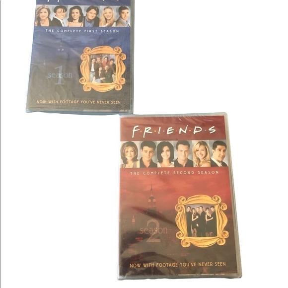 Friends DVDs season 1&2 welcome 2 the 90s fun gift 4 A Friends fan or 90s lover - Picture 2 of 5